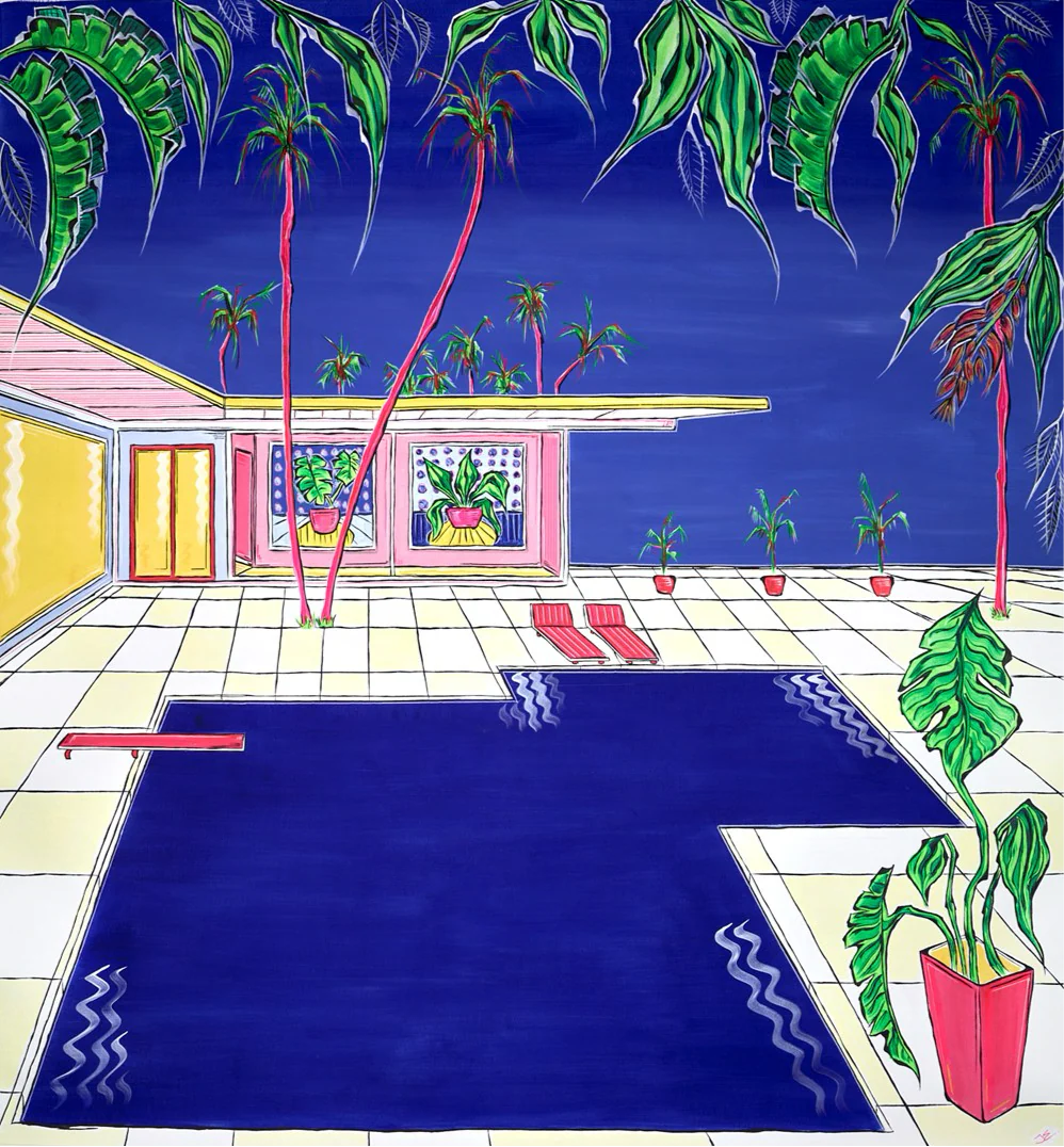 Pink Palm Daydream - Image 2
