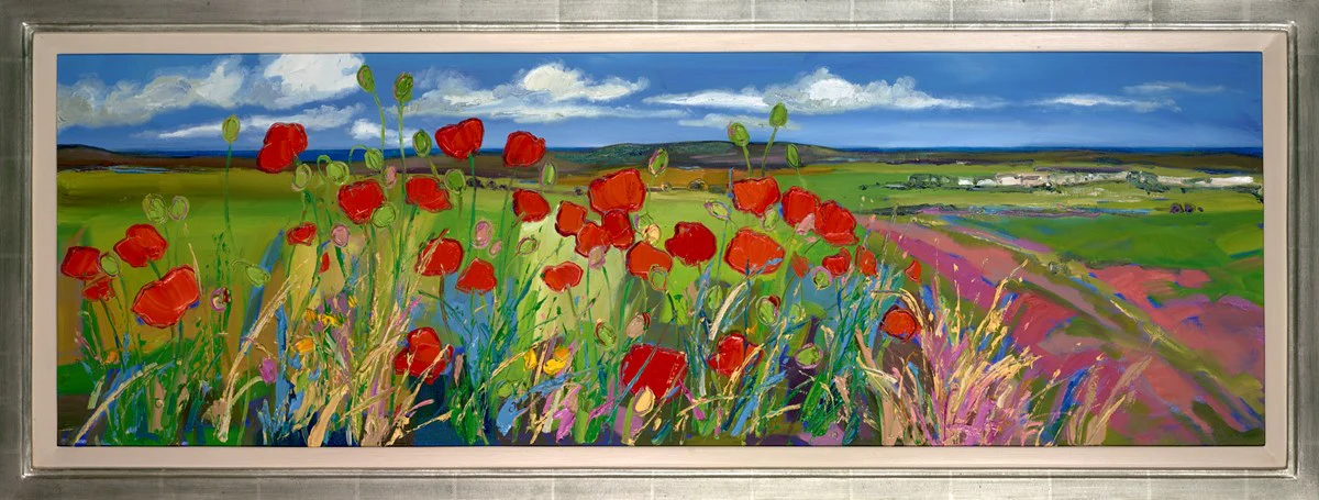 Poppies By The Farm Track