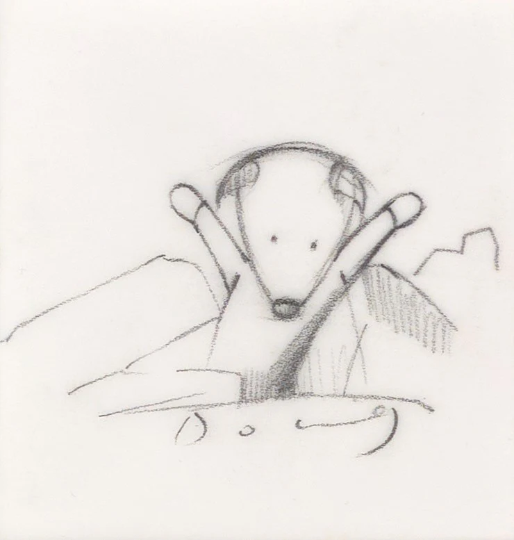 Quality Time IV (Sketch)