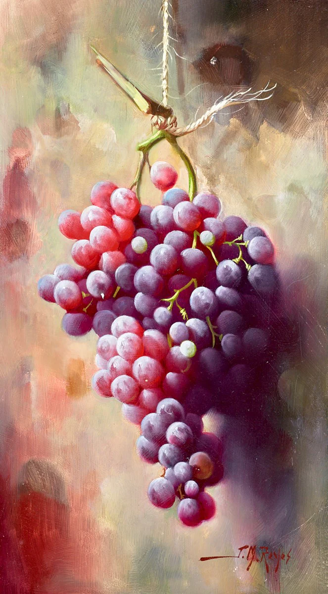 Racimo De Uvas Rojas II