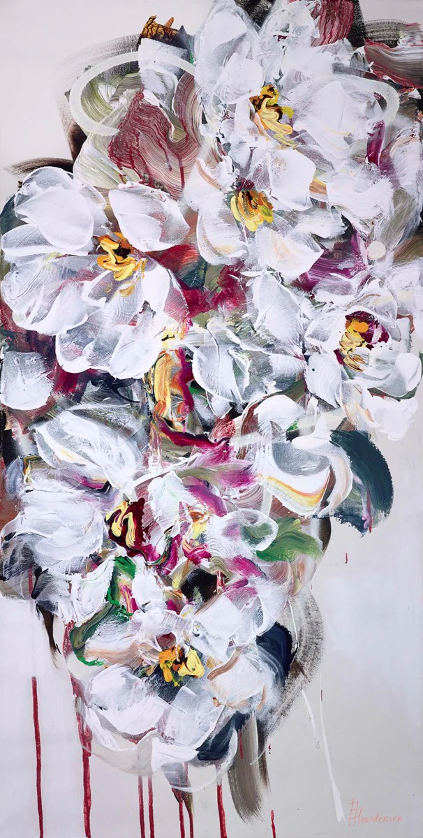 Raspberry Scones And Bouquet For Christmas