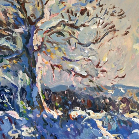 Ready For Snow (Snowy Lane Nr Penryn) - Image 4