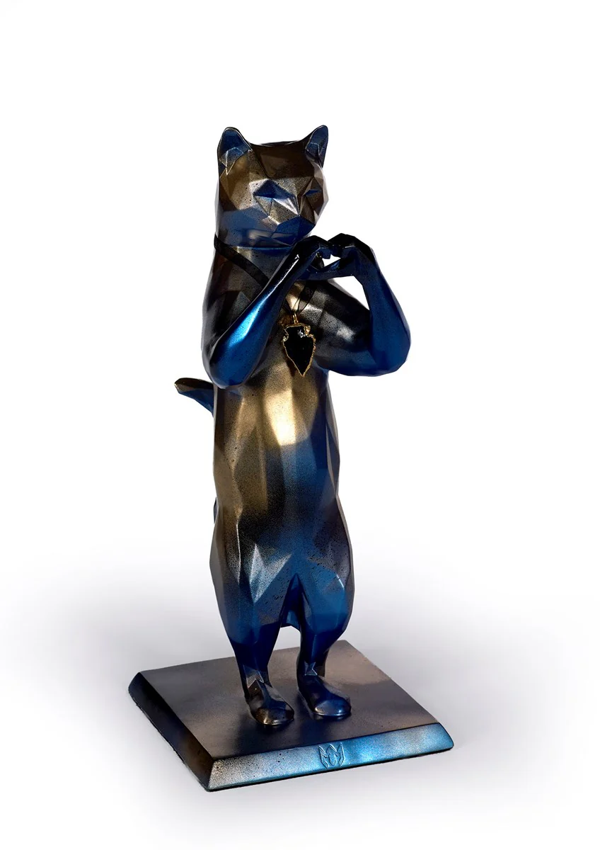 Rebel Love (Blue, Gold And Black)