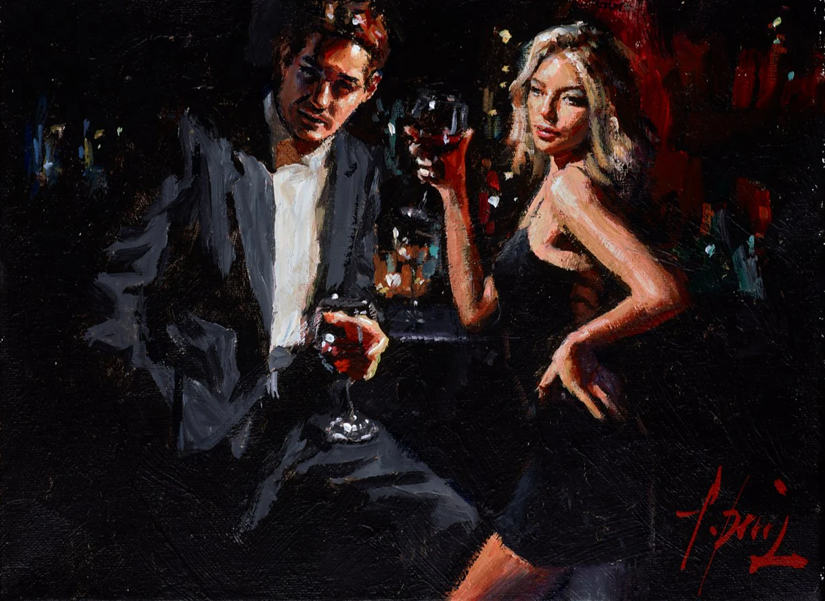 Red At The Bar III - Image 2