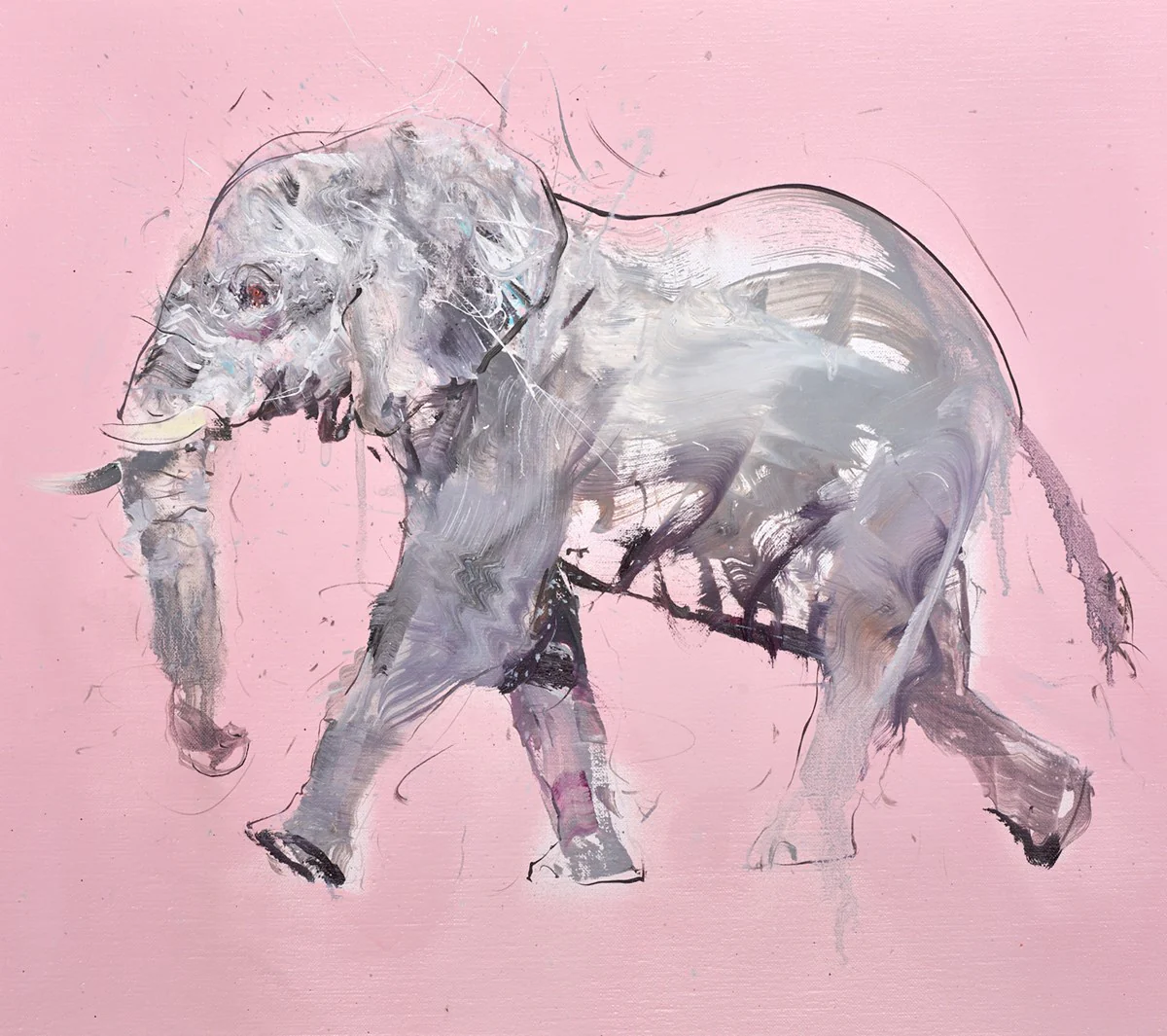 Running Elephant I