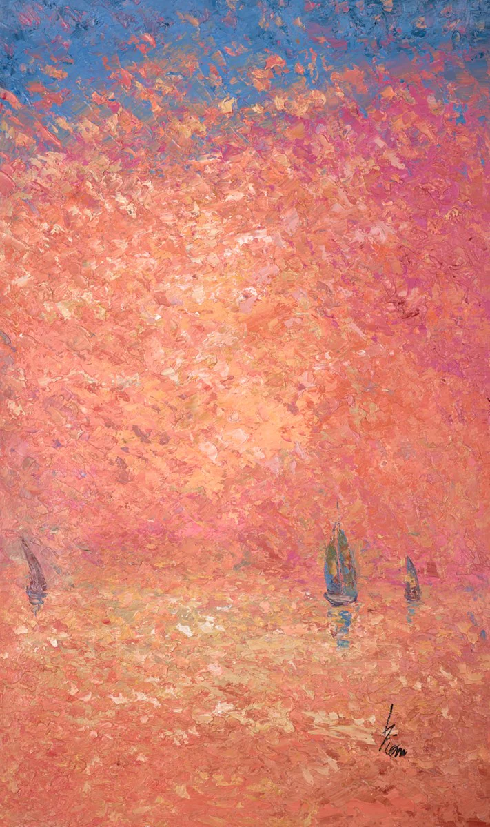 Sailing At Sunrise III