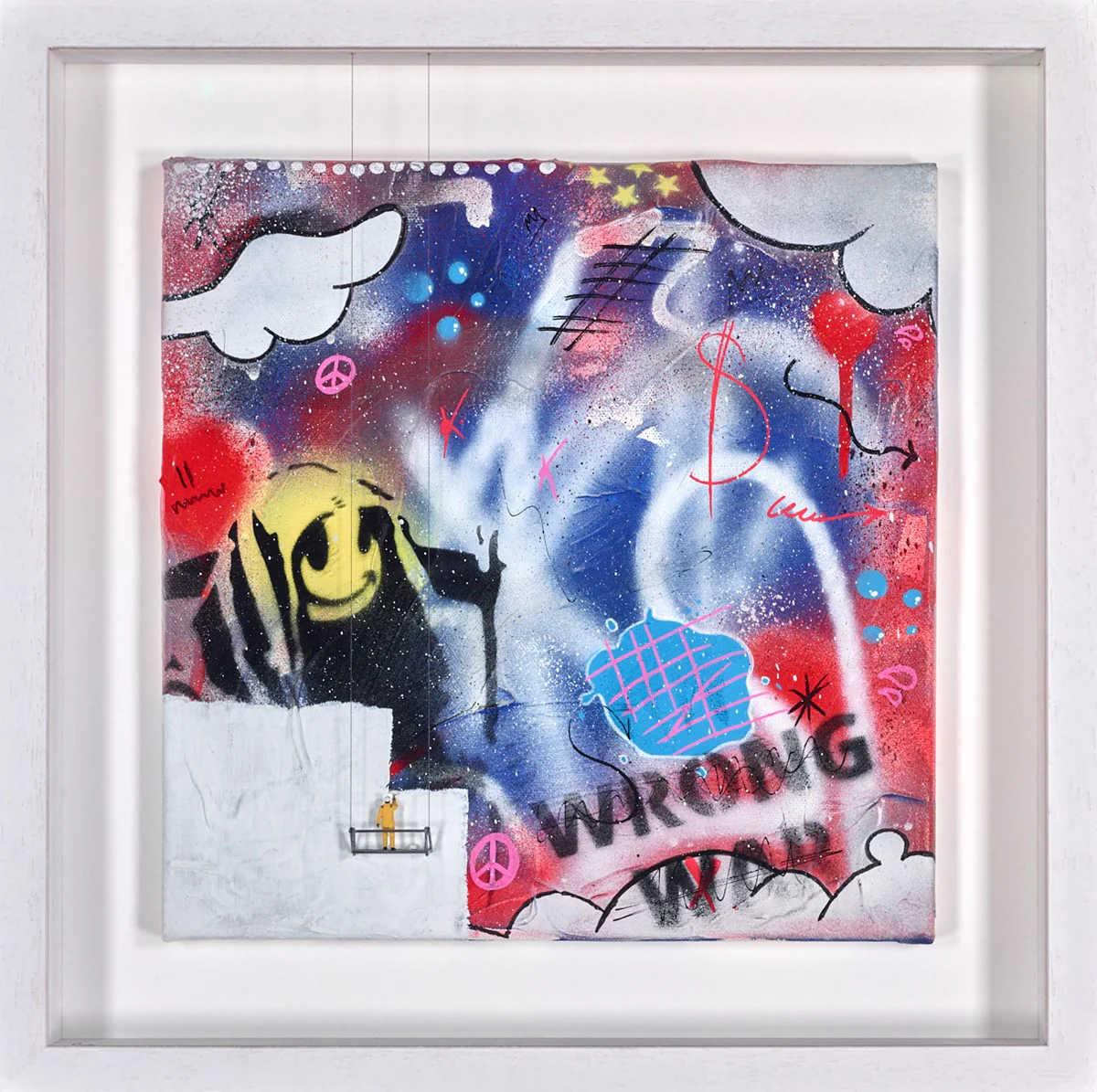 Scrubbed Out- Banksy Wrong War