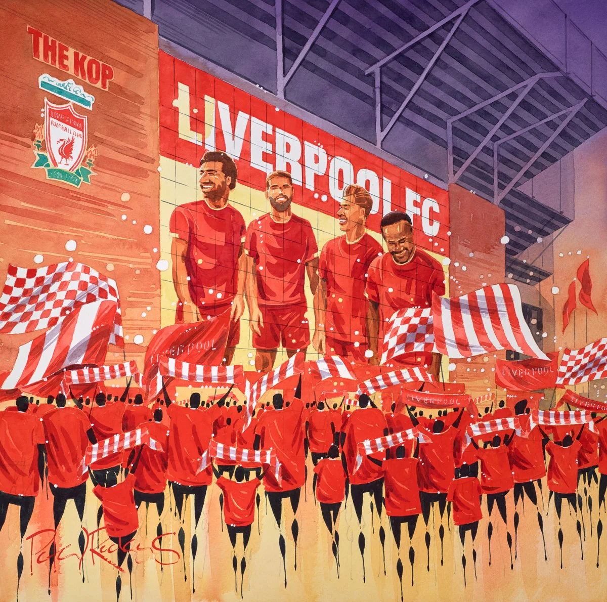 Sea Of Red - Liverpool