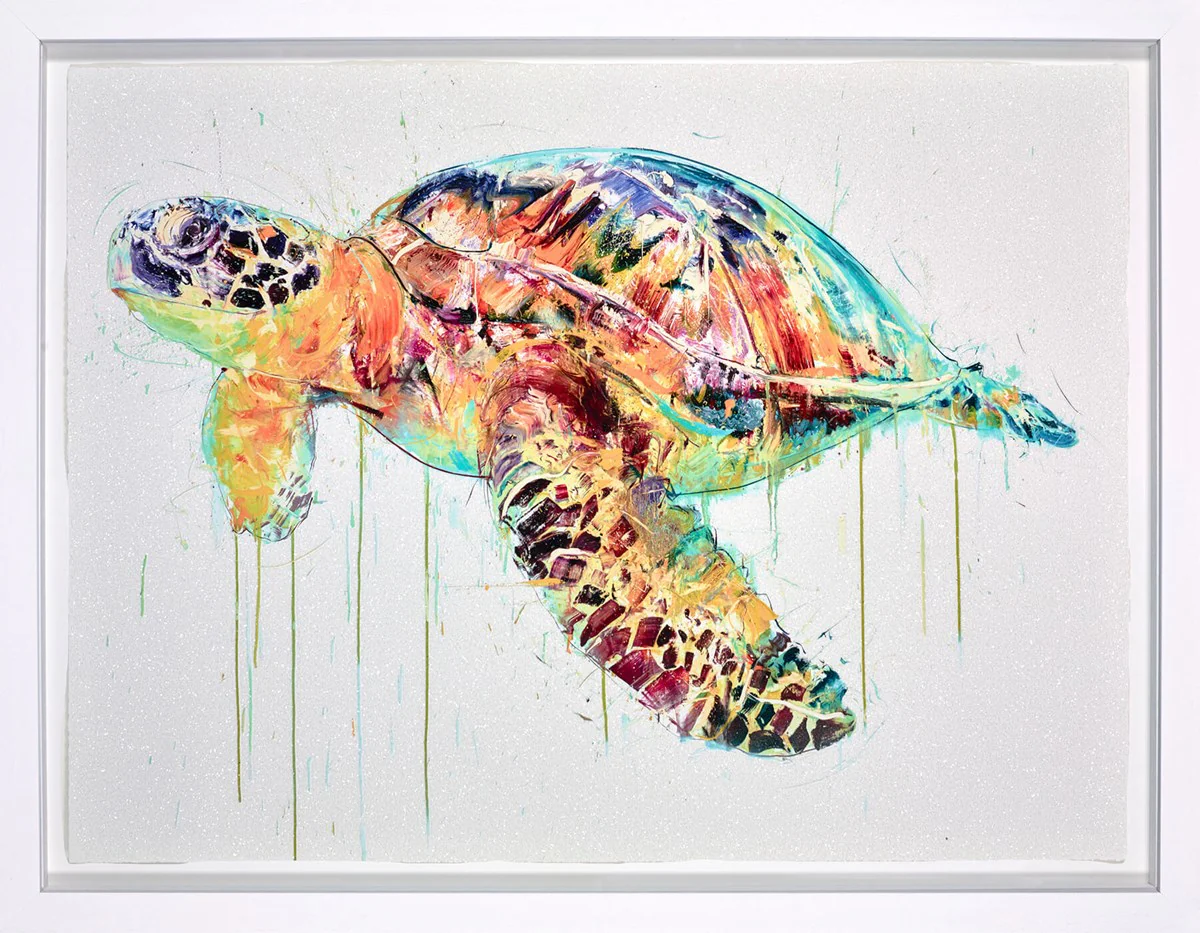 Sea Turtle Diamond Dust