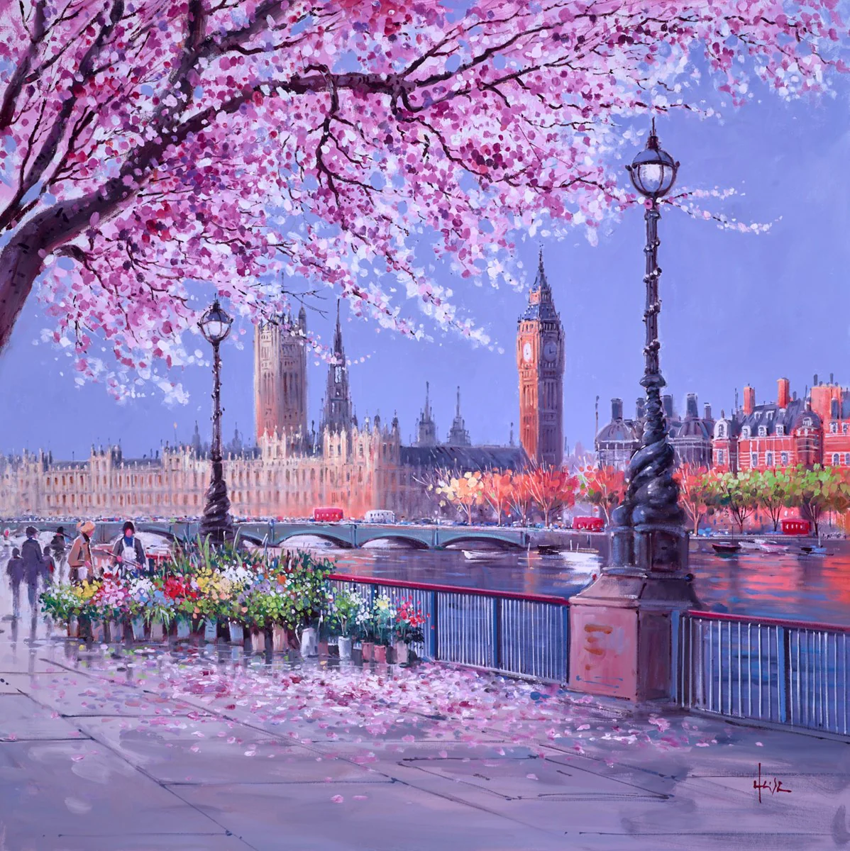 Selling Flowers In London