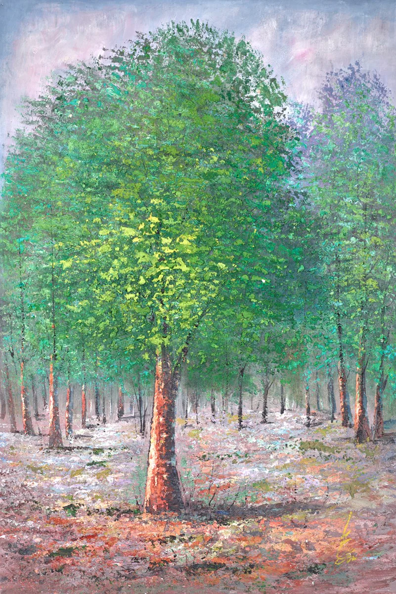 Serene Woodland Escape III