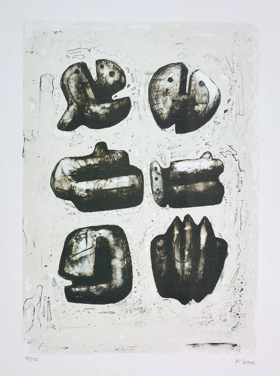 Six Stone Figures