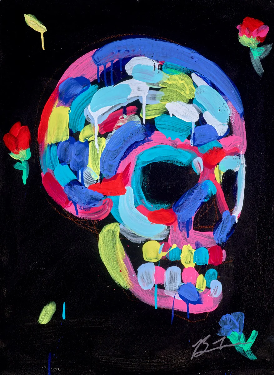 Skull (Black) V - Image 2
