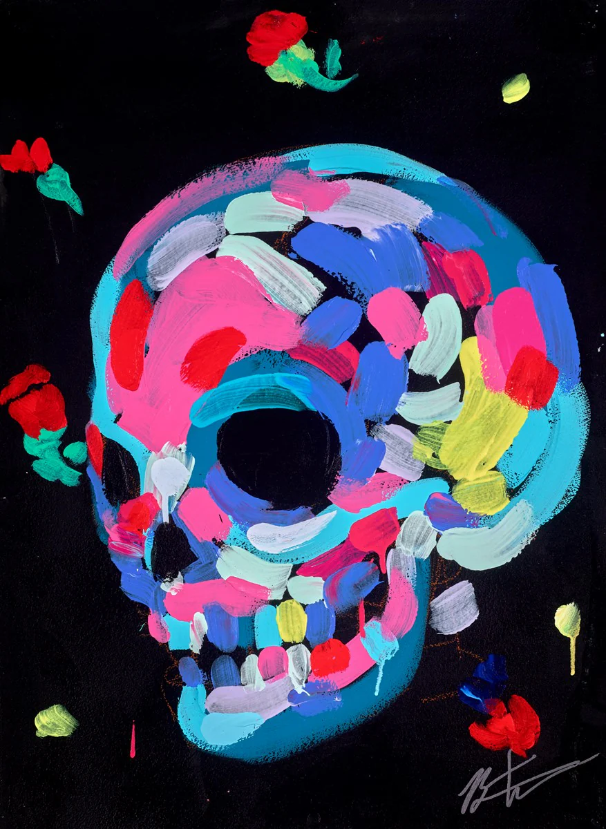Skull (Black) VII - Image 2