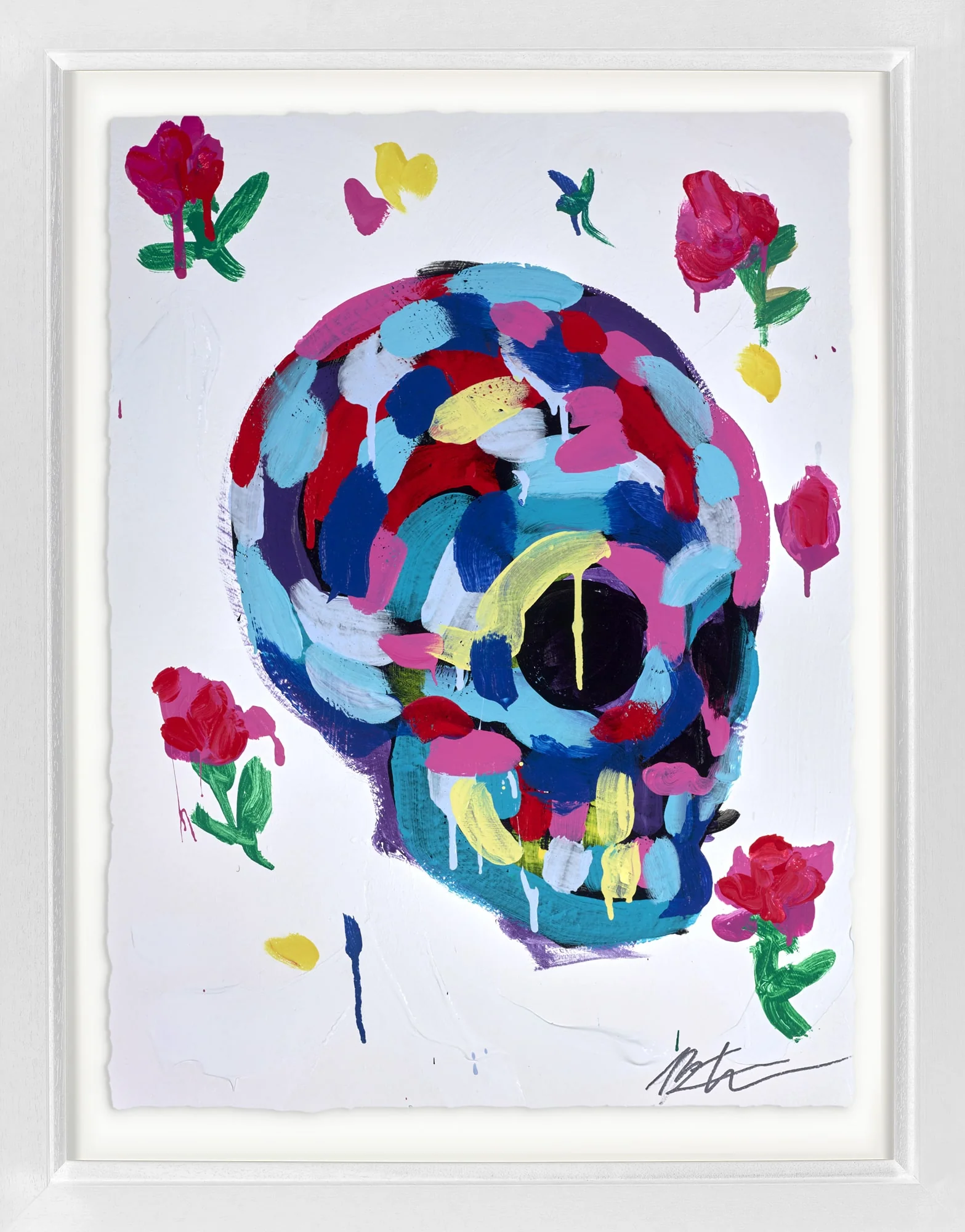 Skull (White) VII