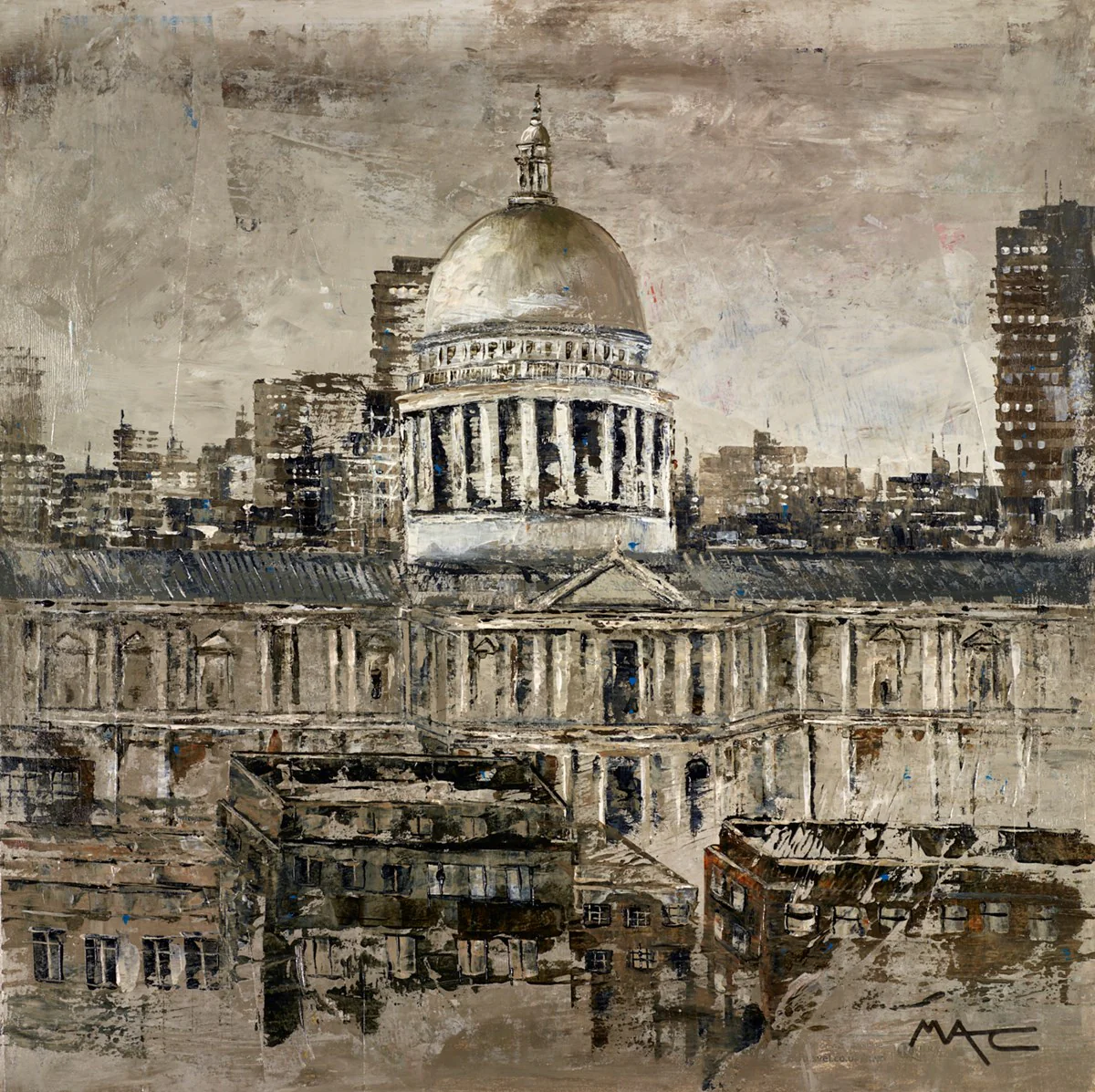 St Paul's In Sepia, London - Image 2