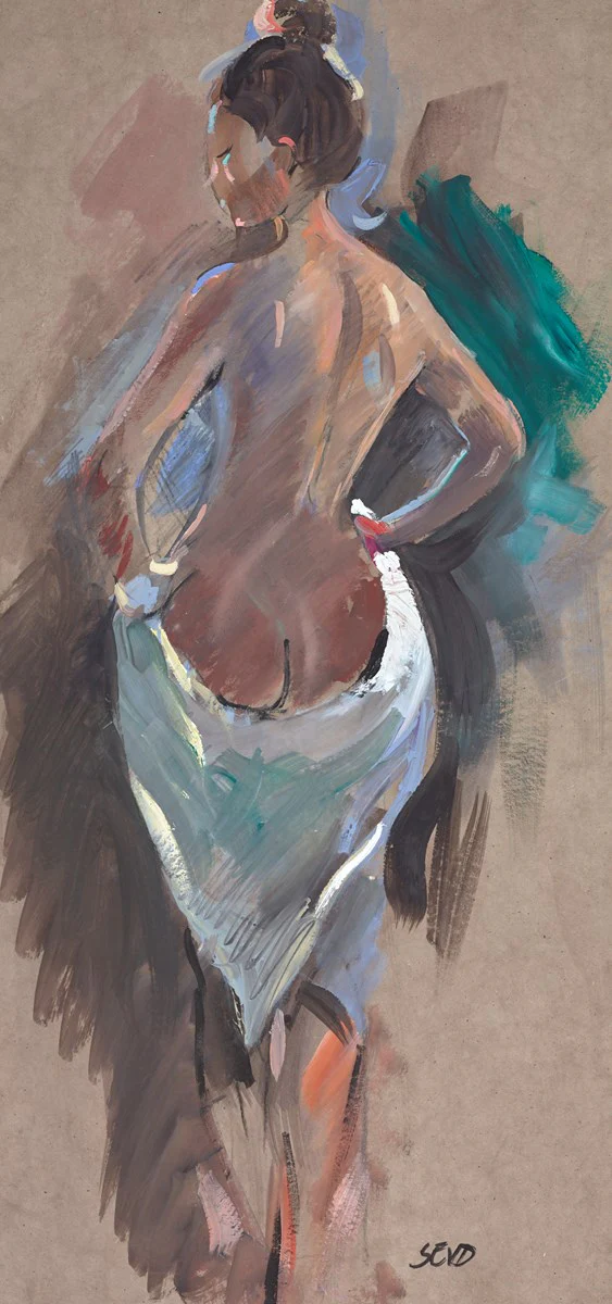 Standing Nude Study - Image 2