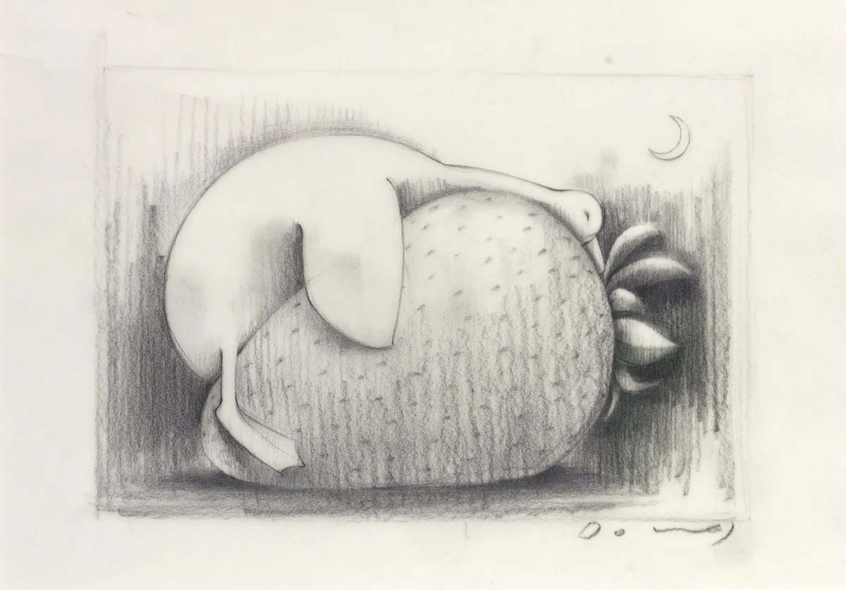 Strawberry And Dreams III (Sketch)