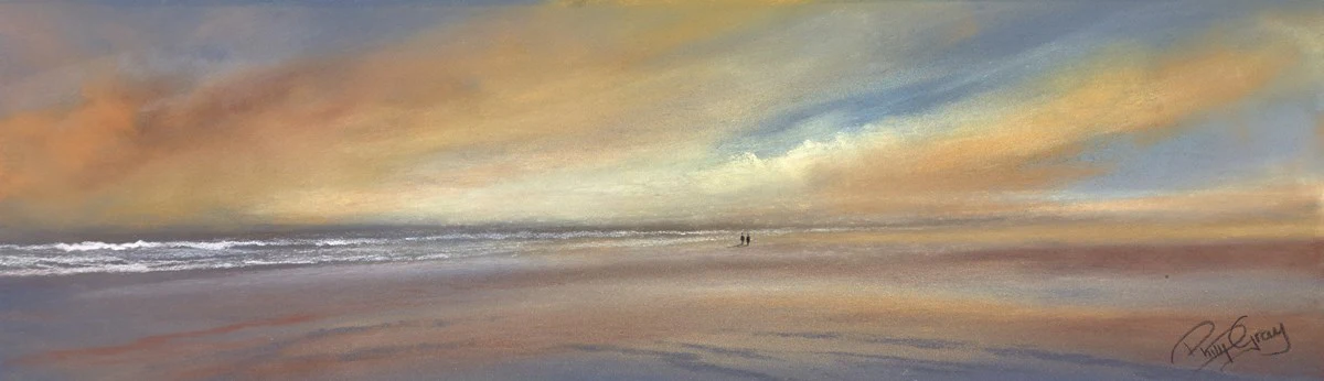 Strolling The Beach Together - Image 2