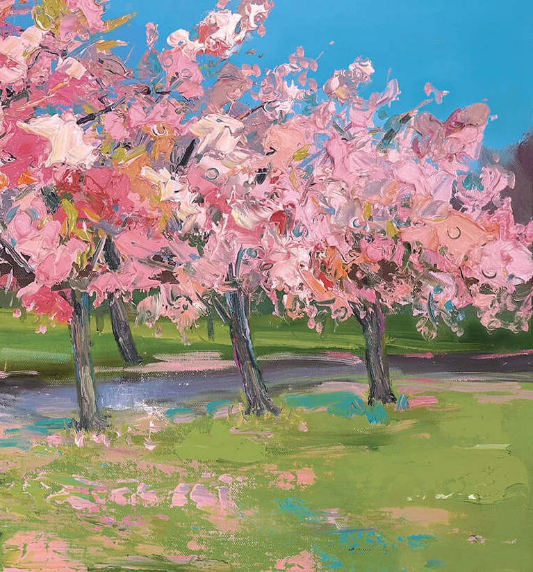 Sun On Cherry Trees - Image 4