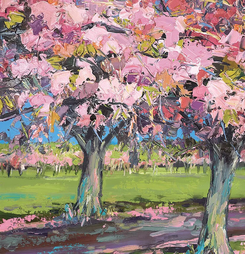 Sun On Cherry Trees - Image 5