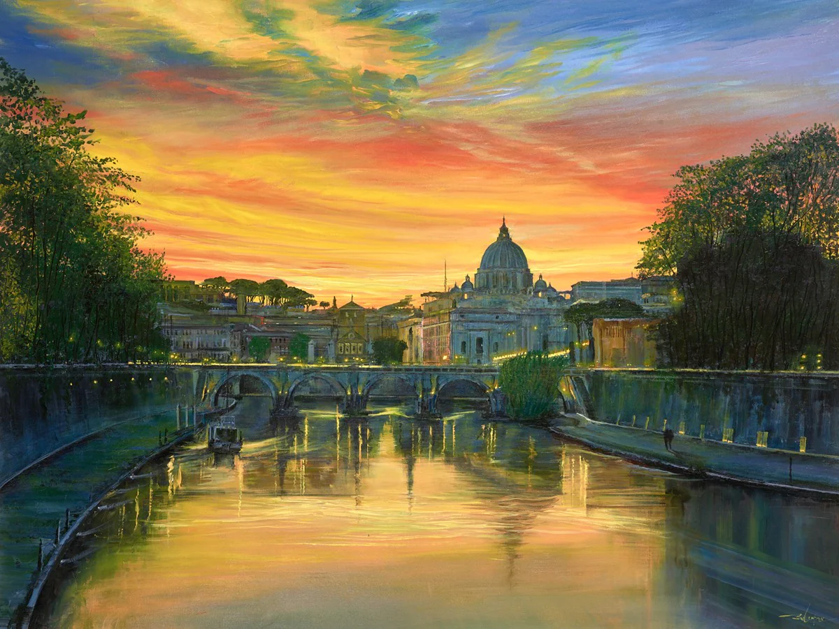 Sunset Over Rome - Image 2