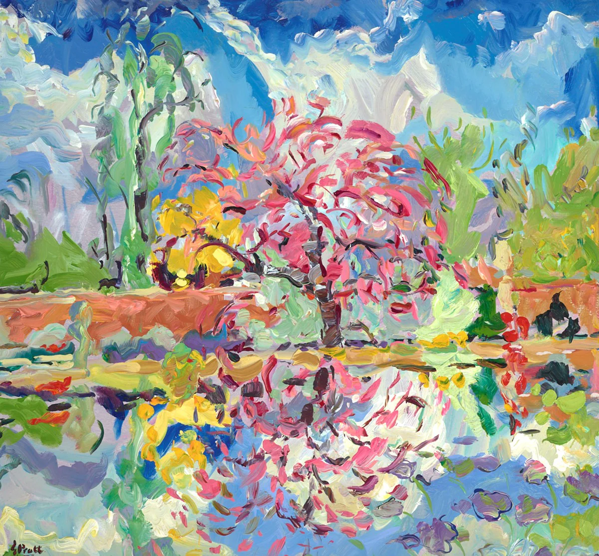 Tamerisk Tree Reflections Foxhill - Image 2