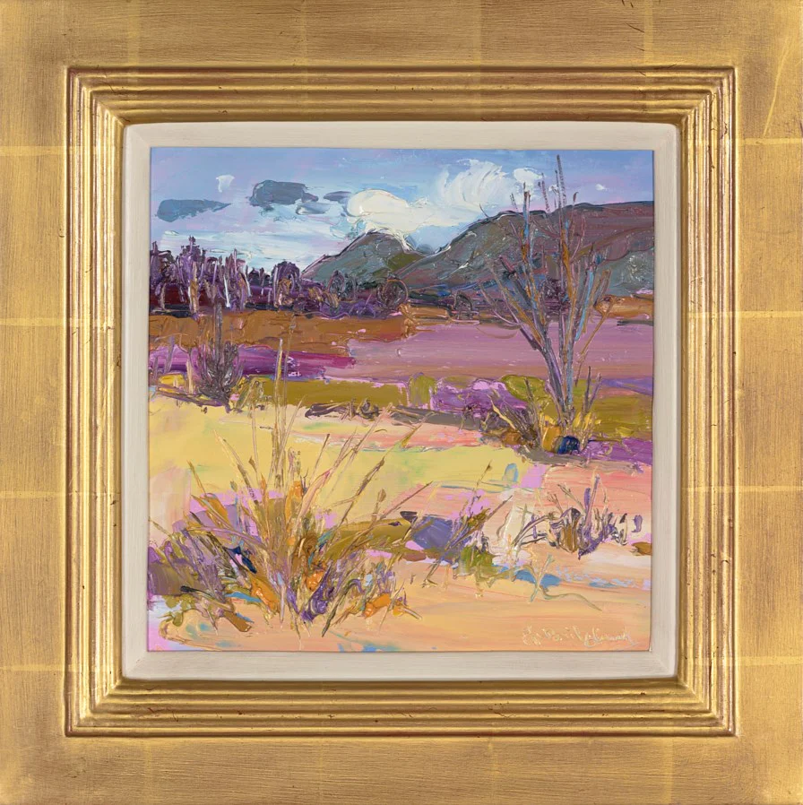 The Campsies In Lilac And Grey