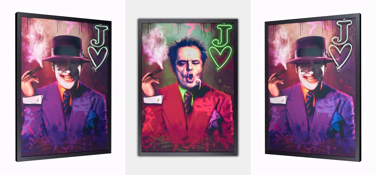 The Joker In Purple