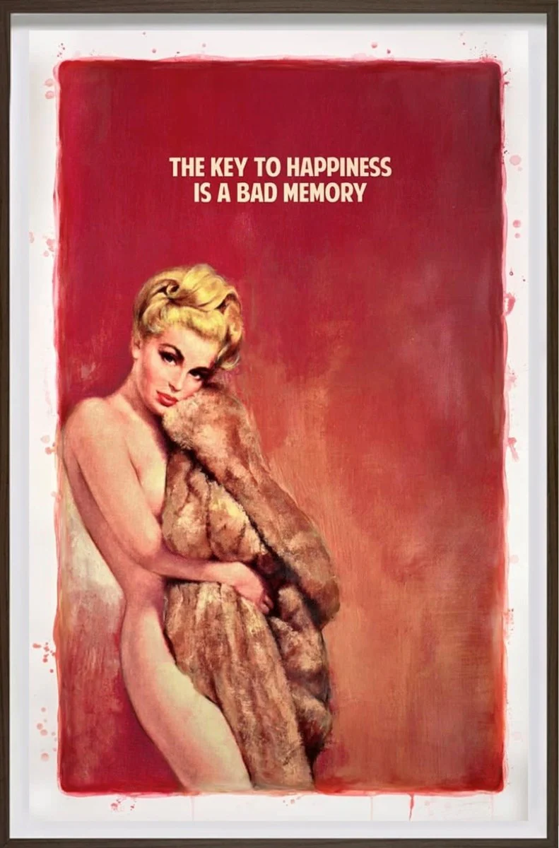 The Key To Happiness (Maroon) 9/10