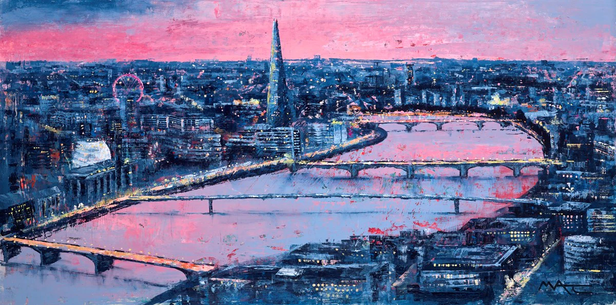 This Is London At Dusk