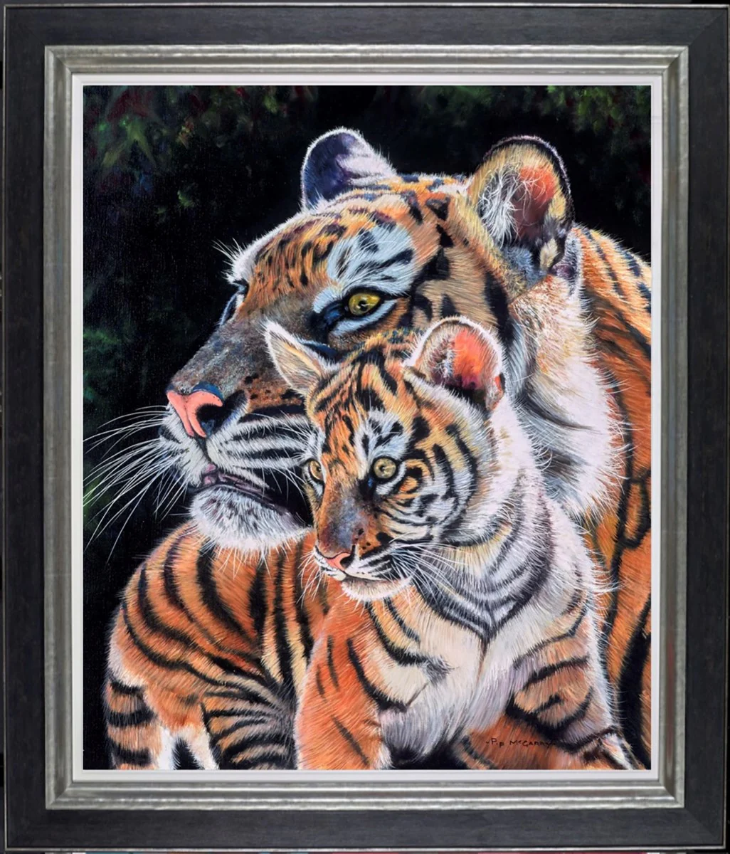 Tiger And Cub Reunion