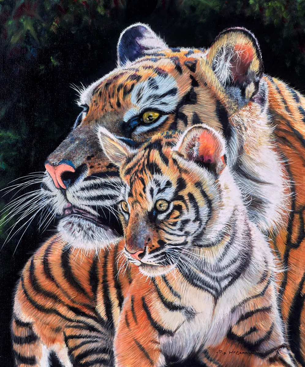 Tiger And Cub Reunion - Image 2
