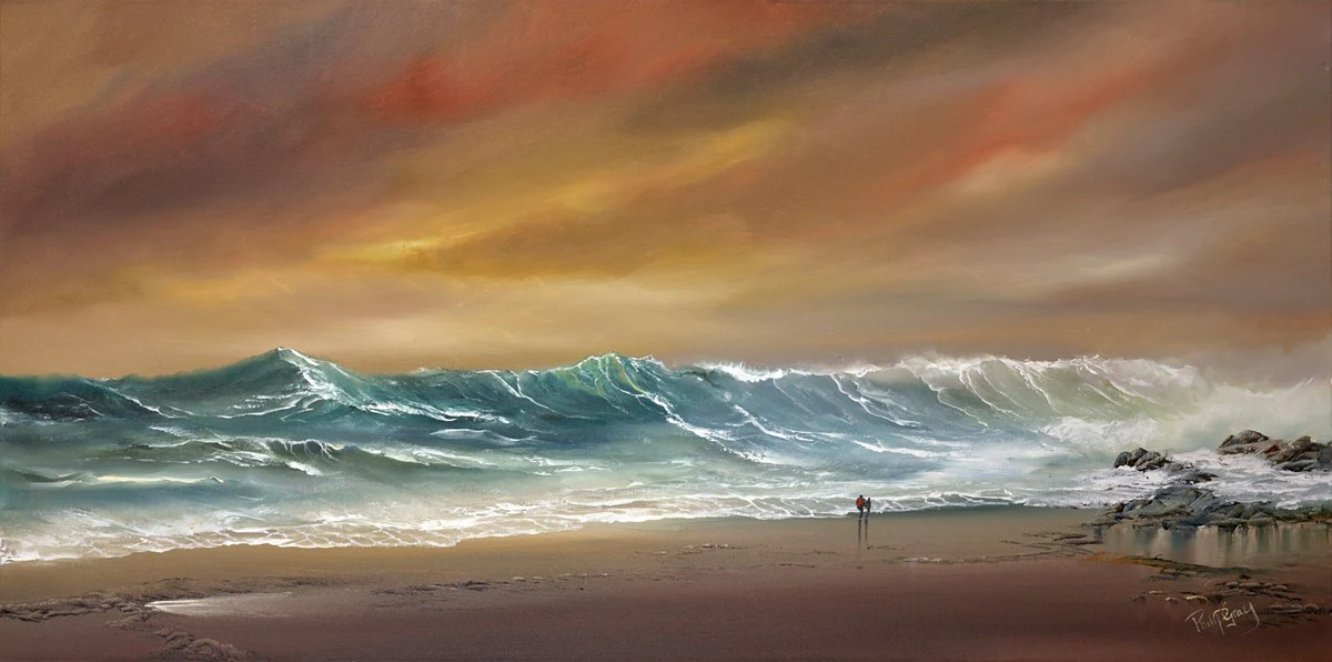 Walking By The Waves