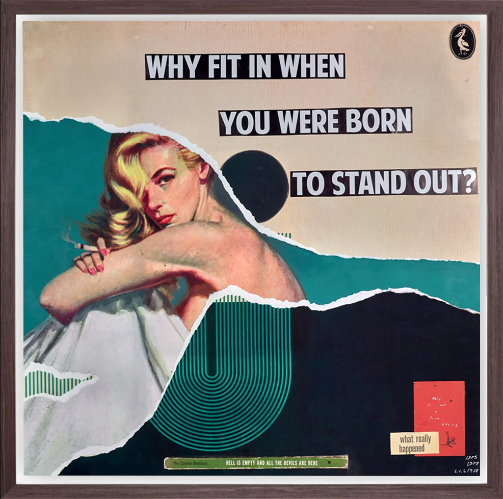 Why Fit In When You Were Born To Stand Out