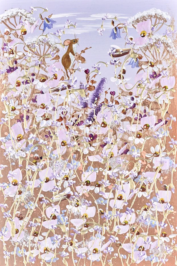 Wildflowers And A Fieldmouse IV