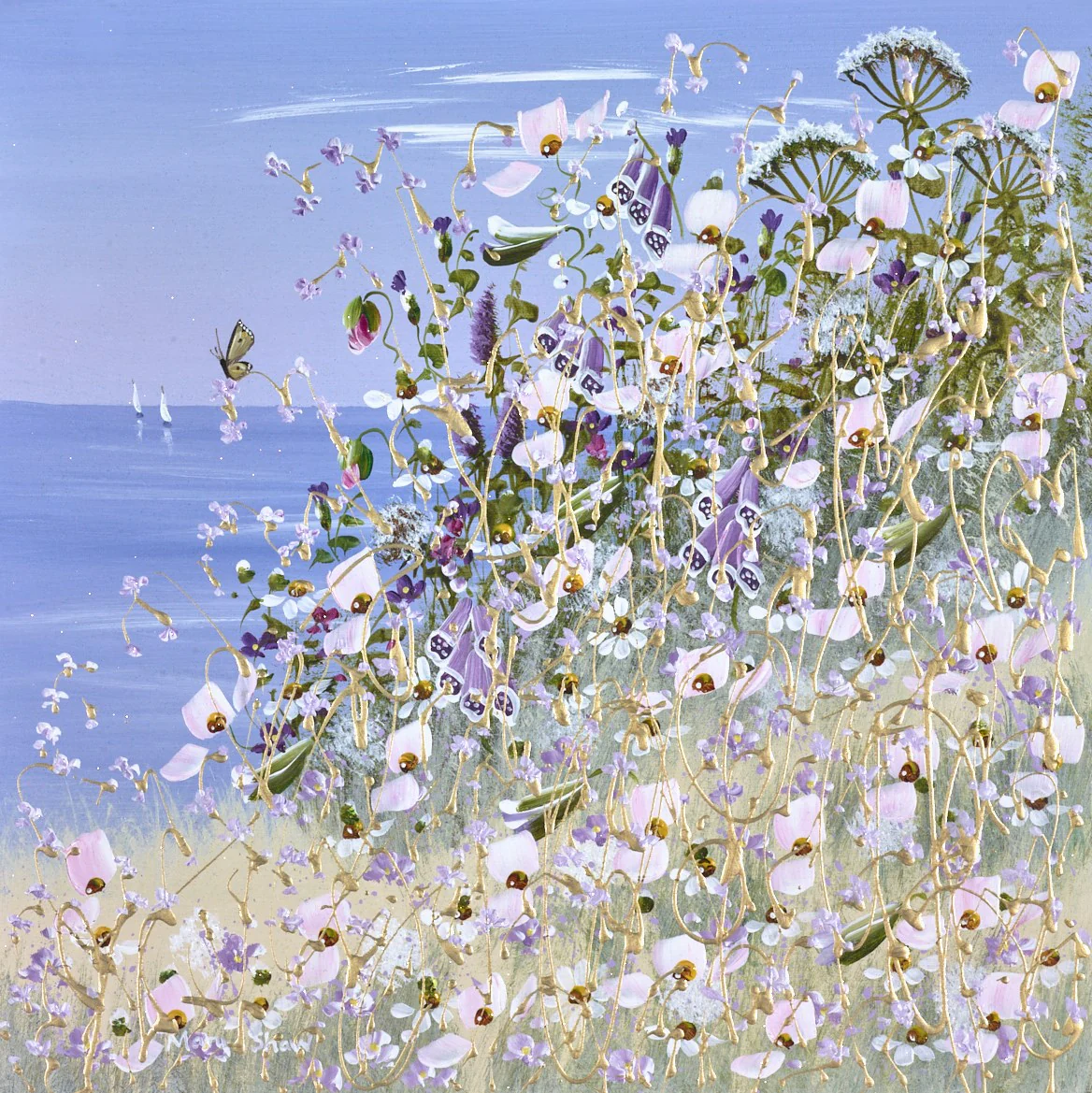 Wildflowers By The Coast II