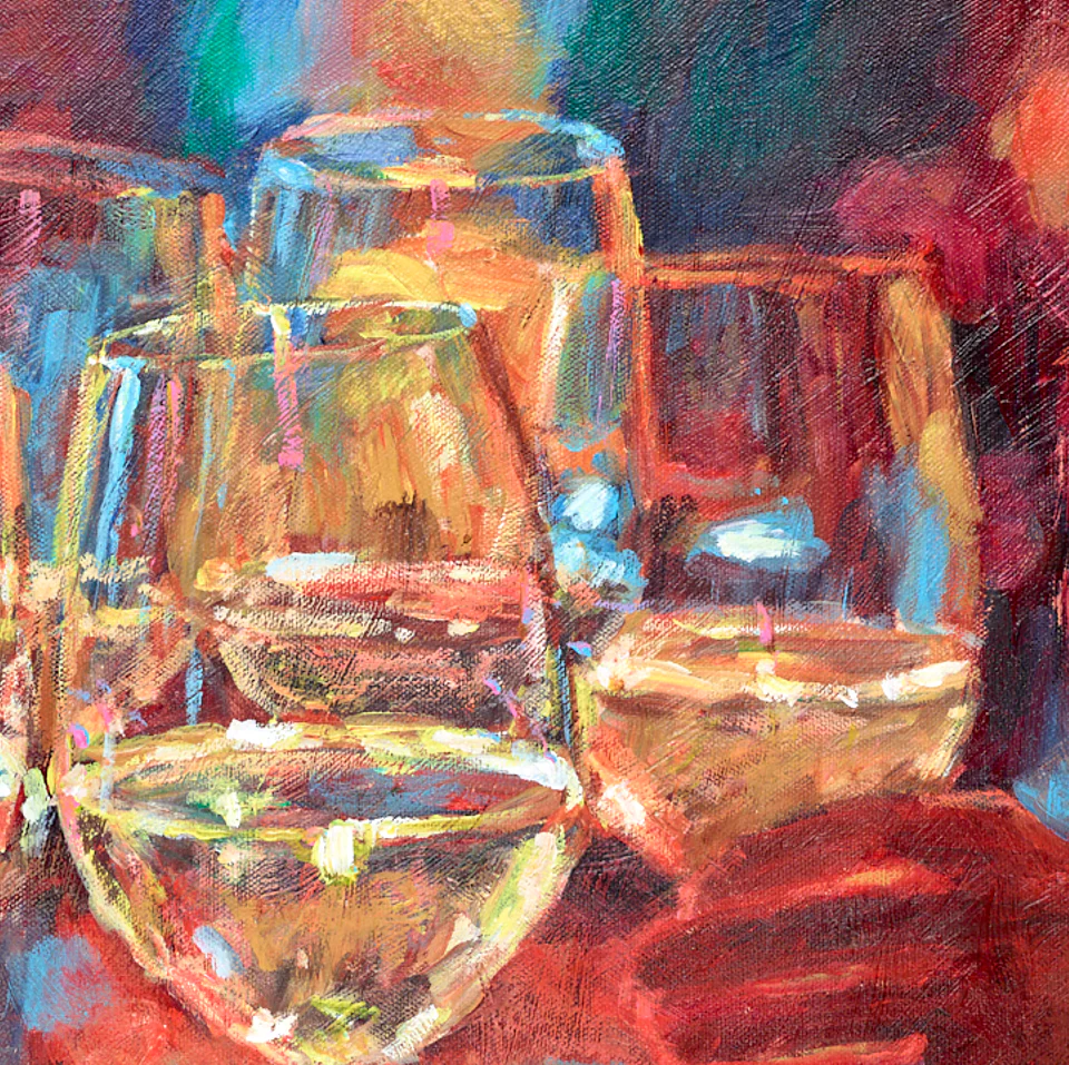 Wine And Blue Lights - Image 4
