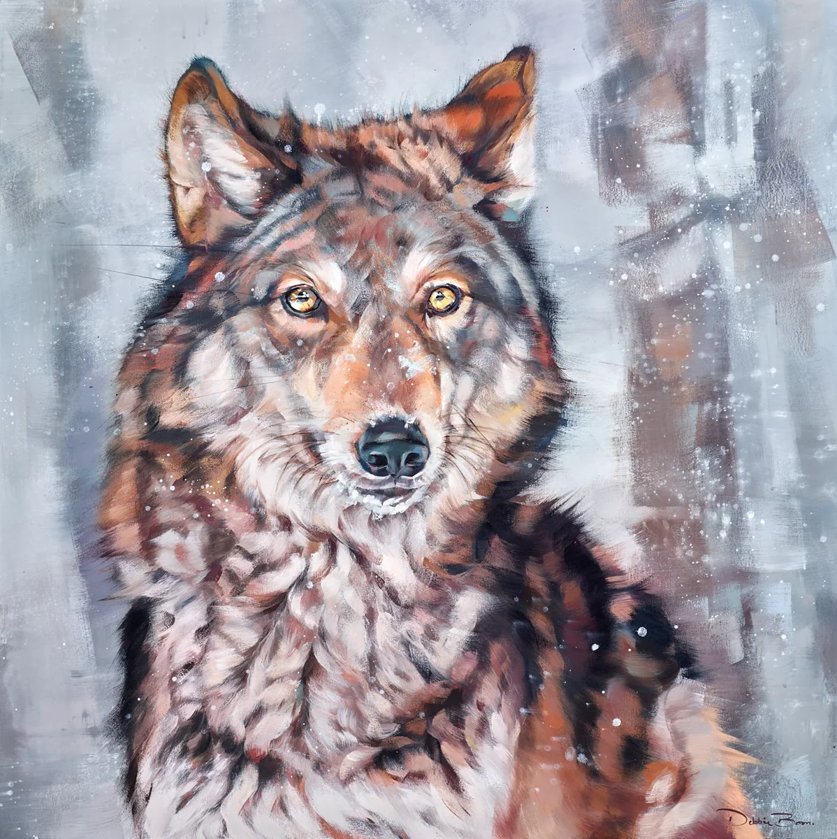 Wolf In Winter - Image 2