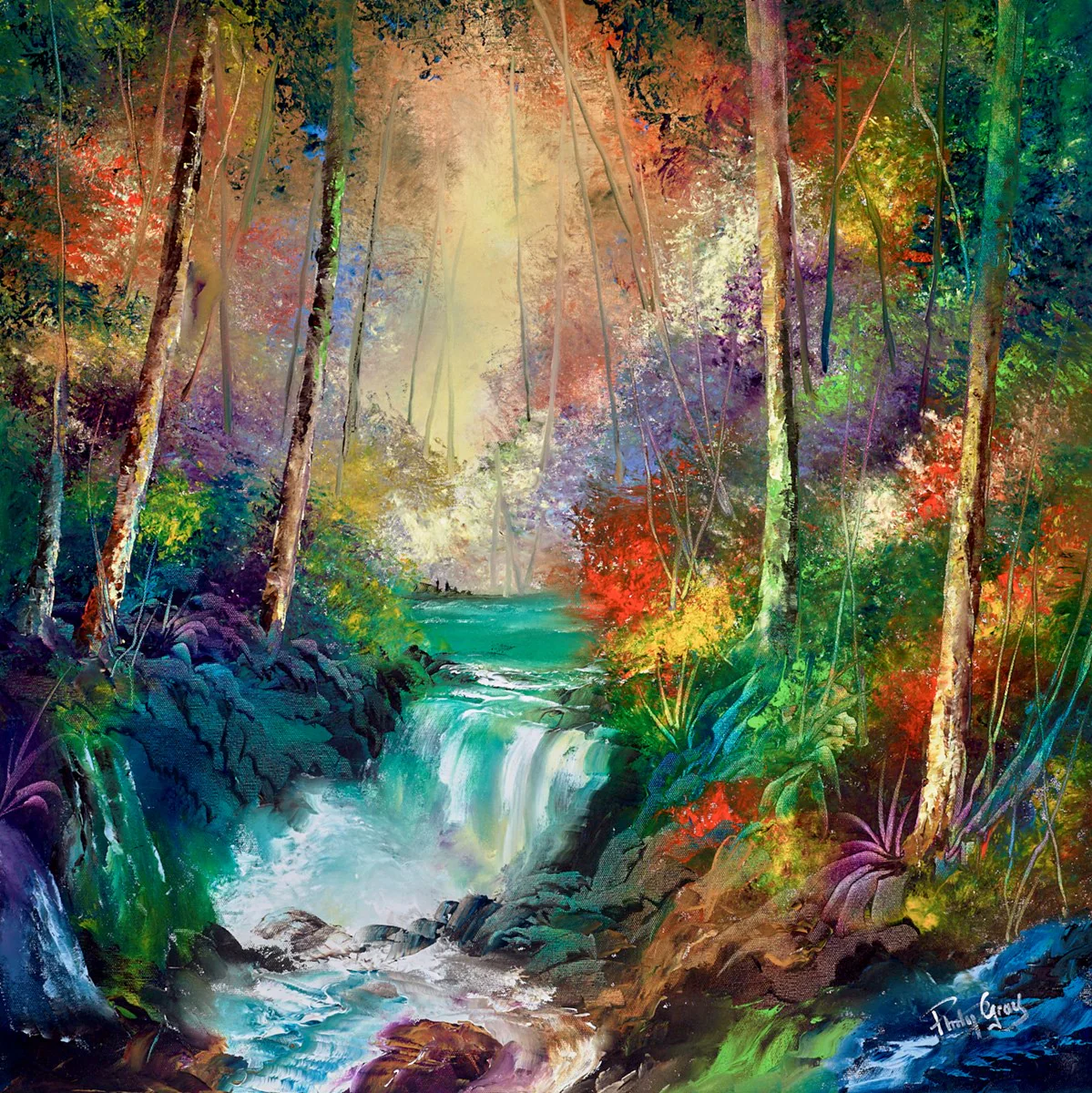 Woodland Waterfall - Image 2