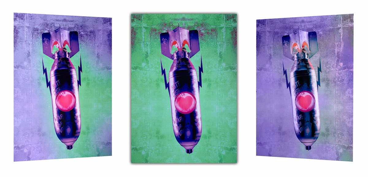 XL Love Bomb - Green/ Purple