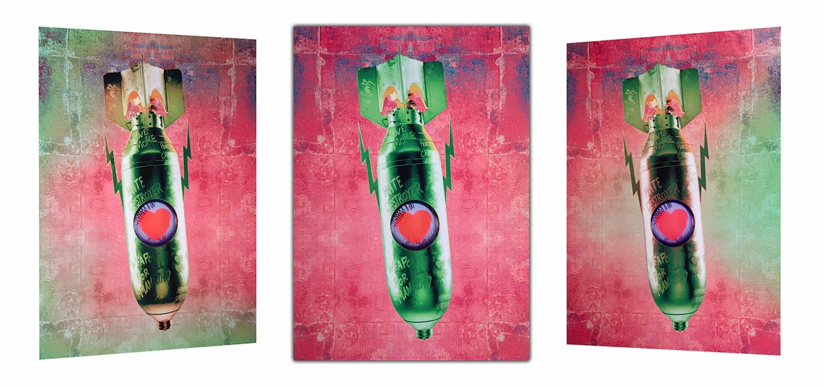 XL Love Bomb - Pink / Green