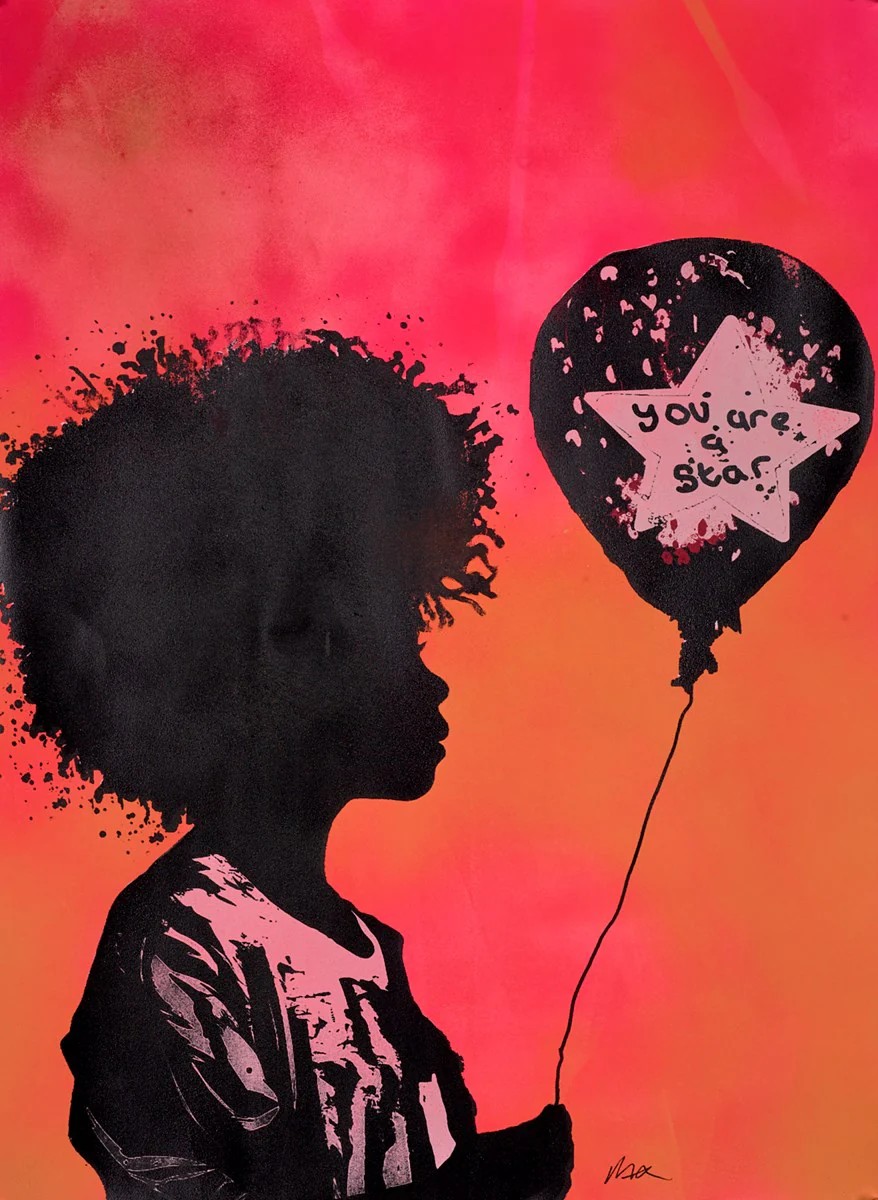 You Are A Star (Pink & Orange)